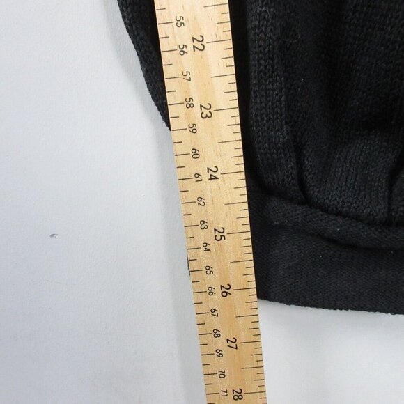 FP Free People Beach Women Knit Pants S Black Lounge Pull On Balloon Jogger 450 - Picture 12 of 13